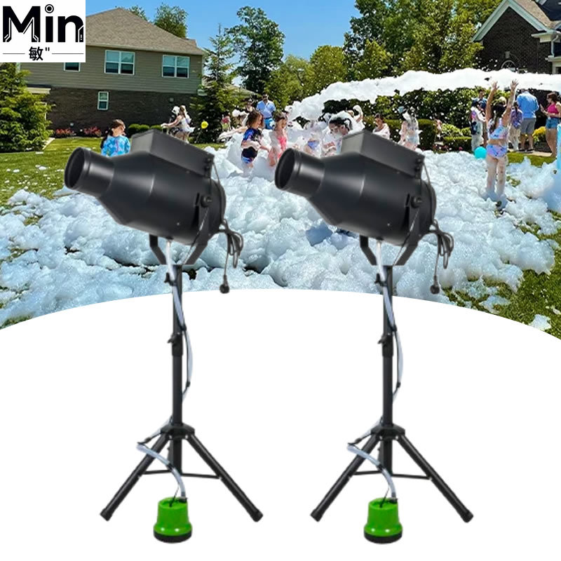 Kids Outdoor Water Park - Machine à mousse portable 1000W, mini