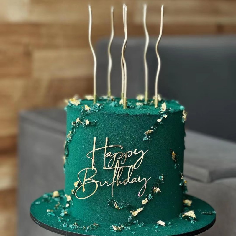 Kids Outdoor Merry Go Round - INS-Toppers de gâteau joyeux anniversaire pour