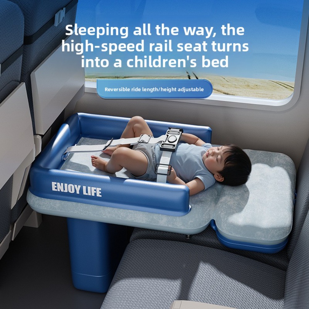 Kids Outdoor Furniture - Lit d'avion gonflable pour tout-petits et