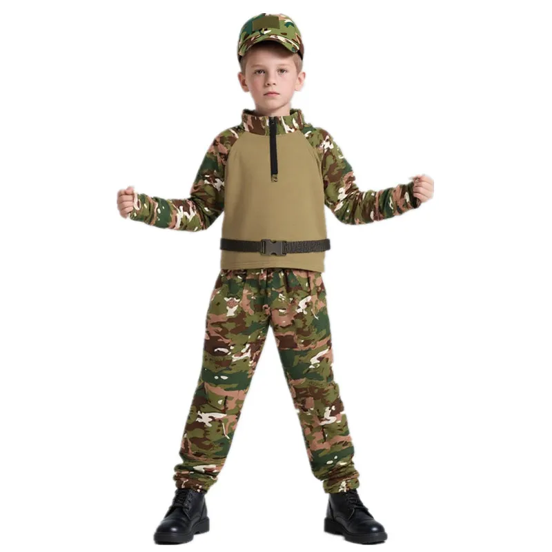 Kids Outdoor Movies - Tenue de grenouille de Camouflage pour