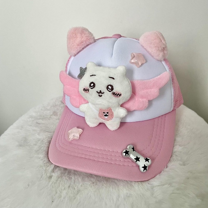 Kids Outdoor Movies - Casquette de baseball brodée Anime Chiikawa