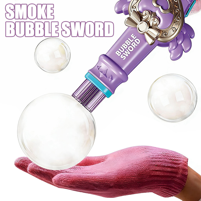Bubble Sword Wand - Machine à bulles élastiques magiques avec