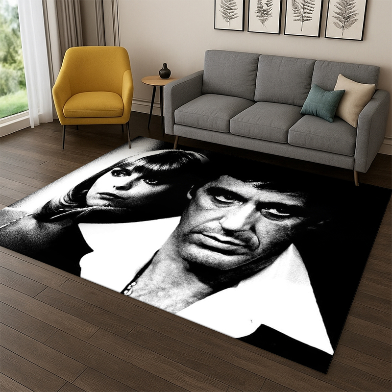 Kids Outdoor Movies - Tapis 3D Scarface Classic Movie Tony