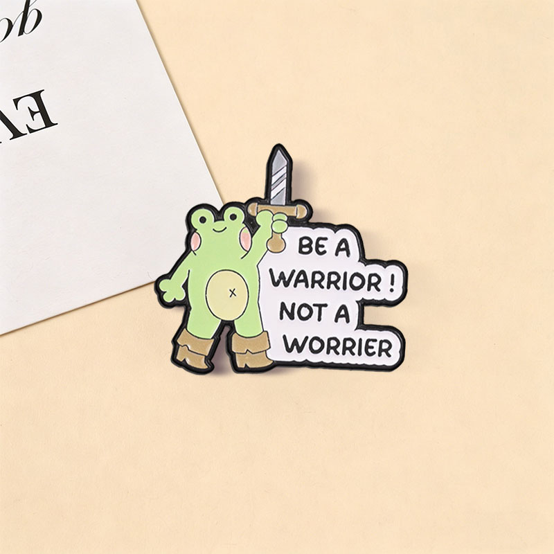 Épinglette en émail « Be A War - Bubble Sword Wand avis et prix