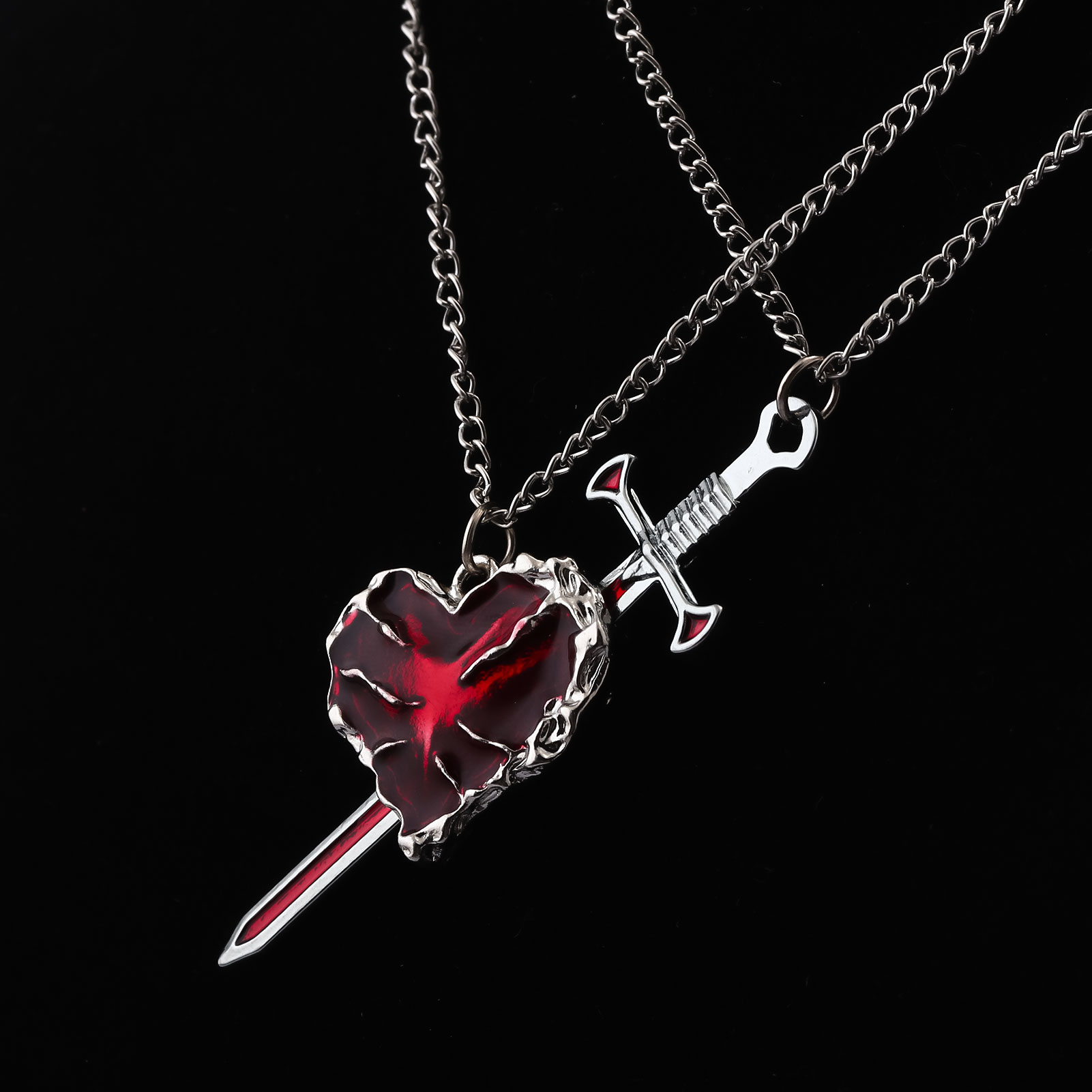Collier de Couple en forme d'é - Bubble Sword Wand avis et prix