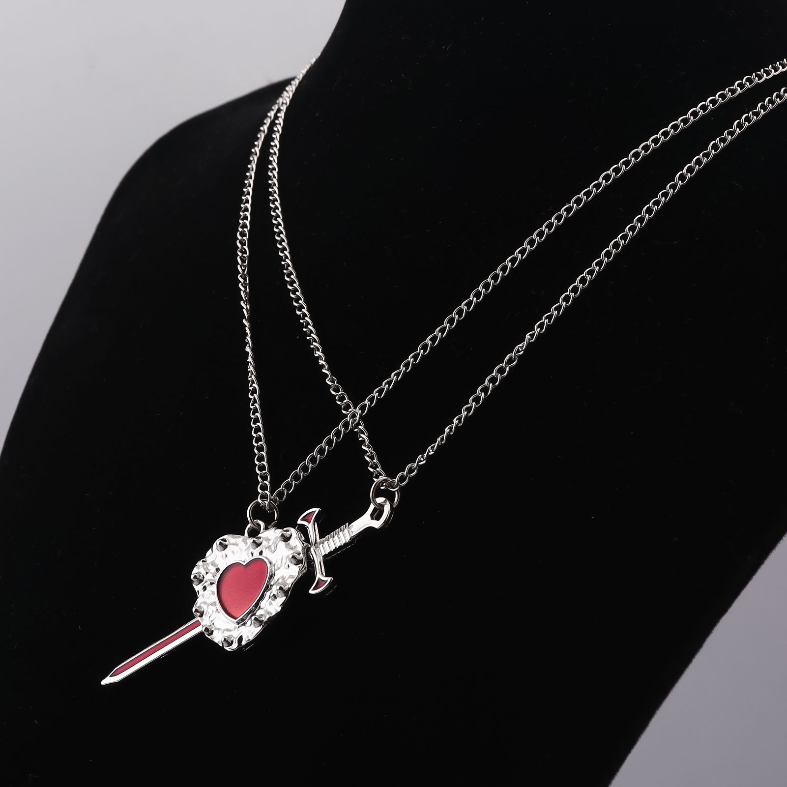 Collier de Couple en forme d'é - Bubble Sword Wand avis et prix