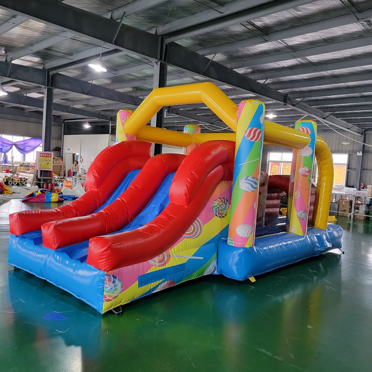 Château gonflable commercial e - Play Kids Outdoor avis et prix