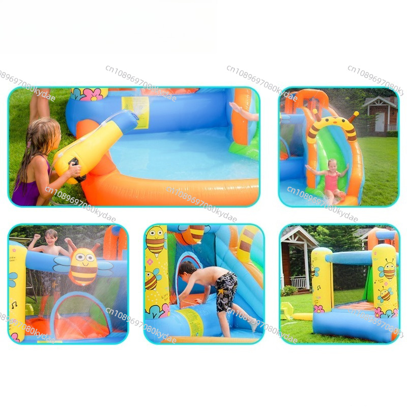 Château gonflable avec tobogga - Kids Outdoor Water Park avis et prix