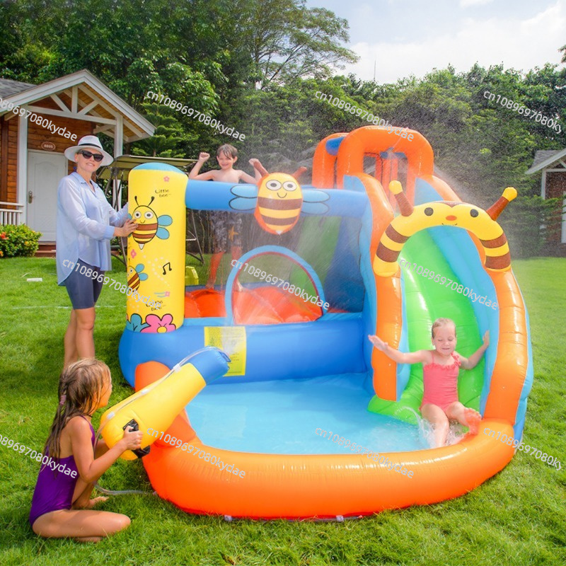 Château gonflable avec tobogga - Kids Outdoor Water Park avis et prix