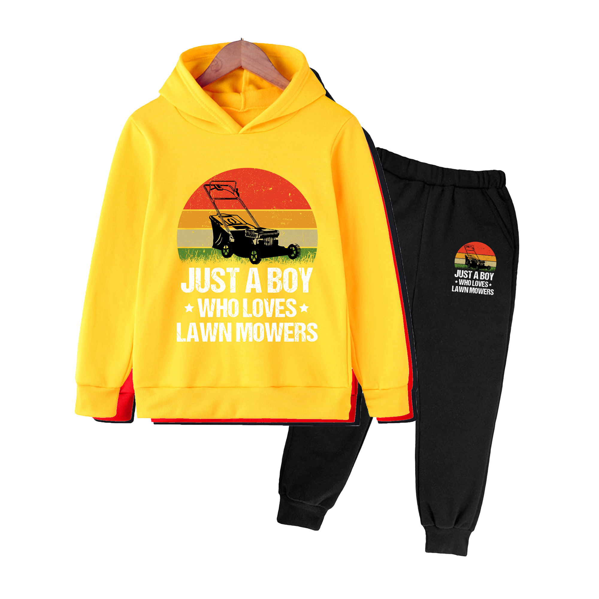 Ensemble sweat à capuche et pa - Kids Outdoor Lawn Mower avis et prix