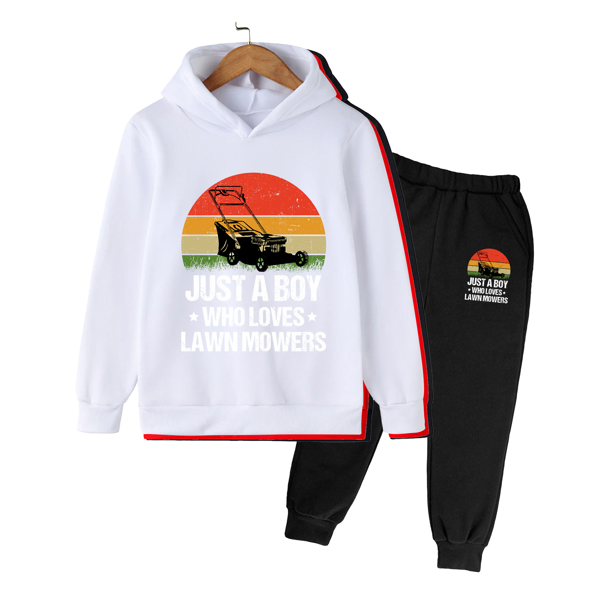 Ensemble sweat à capuche et pa - Kids Outdoor Lawn Mower avis et prix