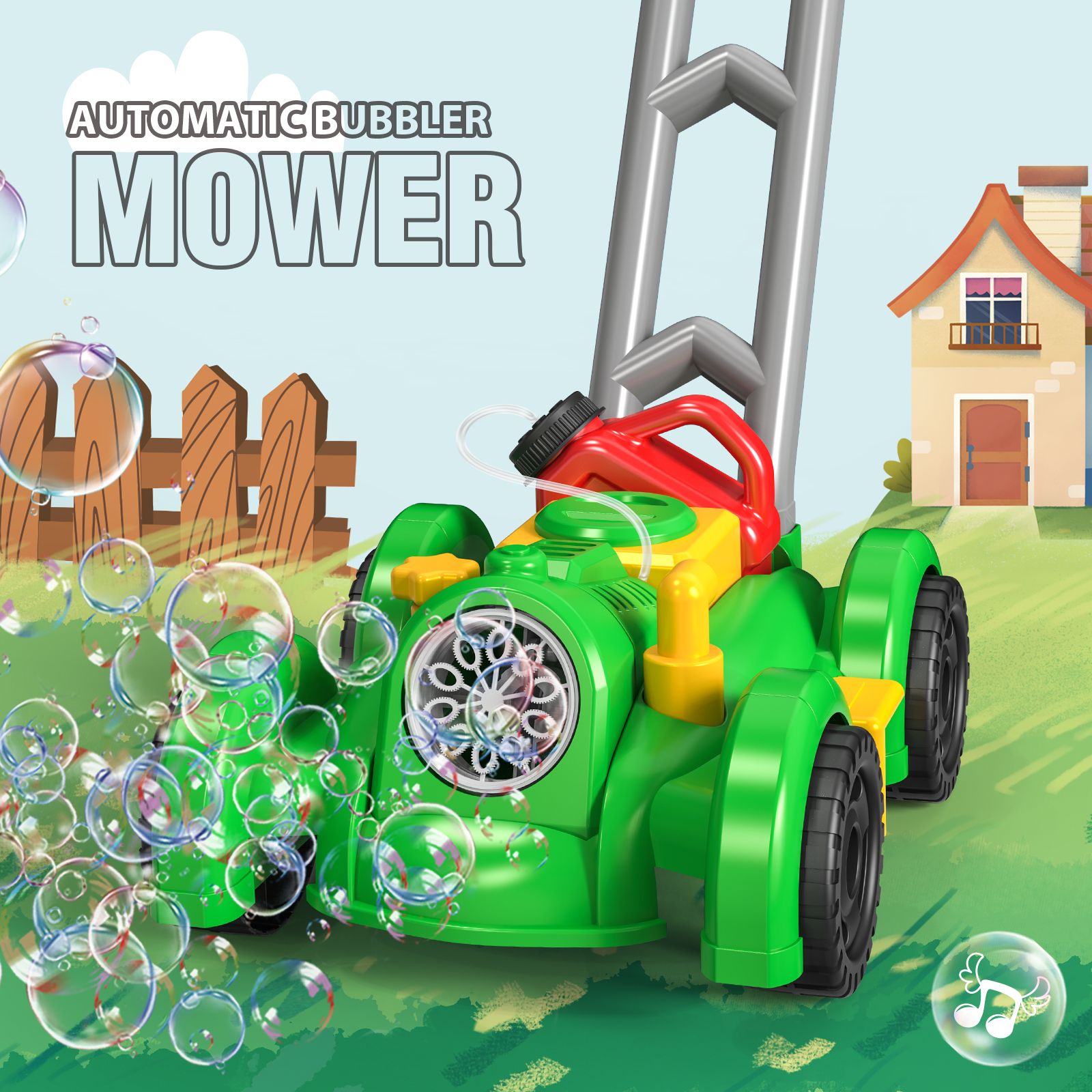 Machine à bulles à chariot ent - Kids Outdoor Lawn Mower avis et prix