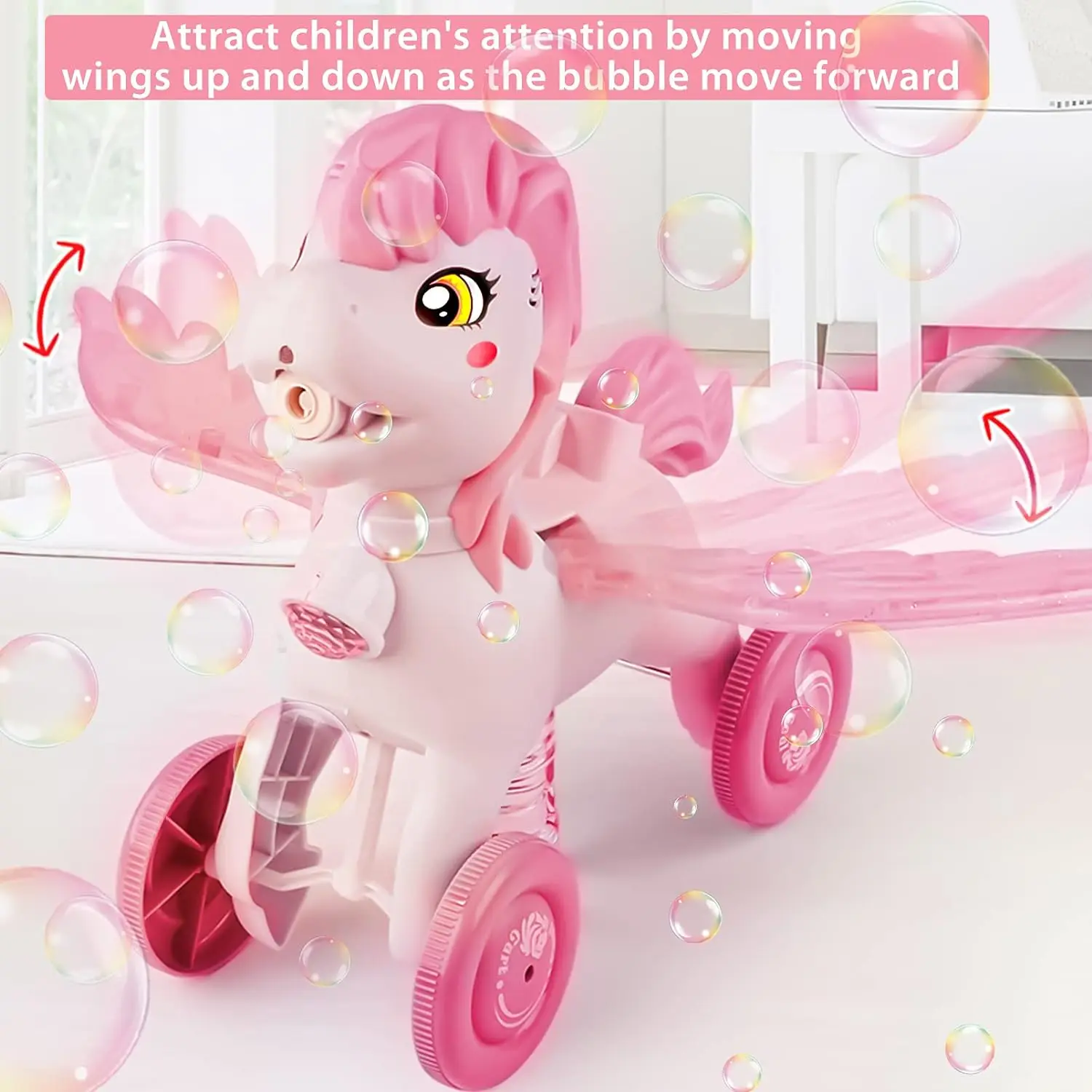 Pony Bubble Machine pour enfan - Kids Outdoor Lawn Mower avis et prix