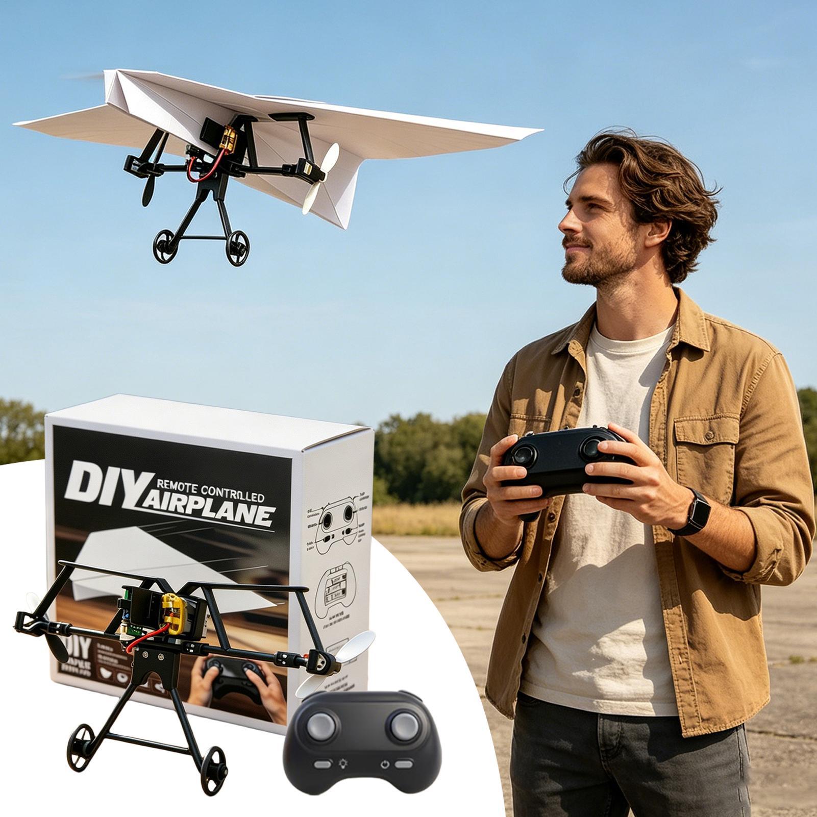 Kit d'avion en papier RC à con - Outdoor Toys For Kids avis et prix