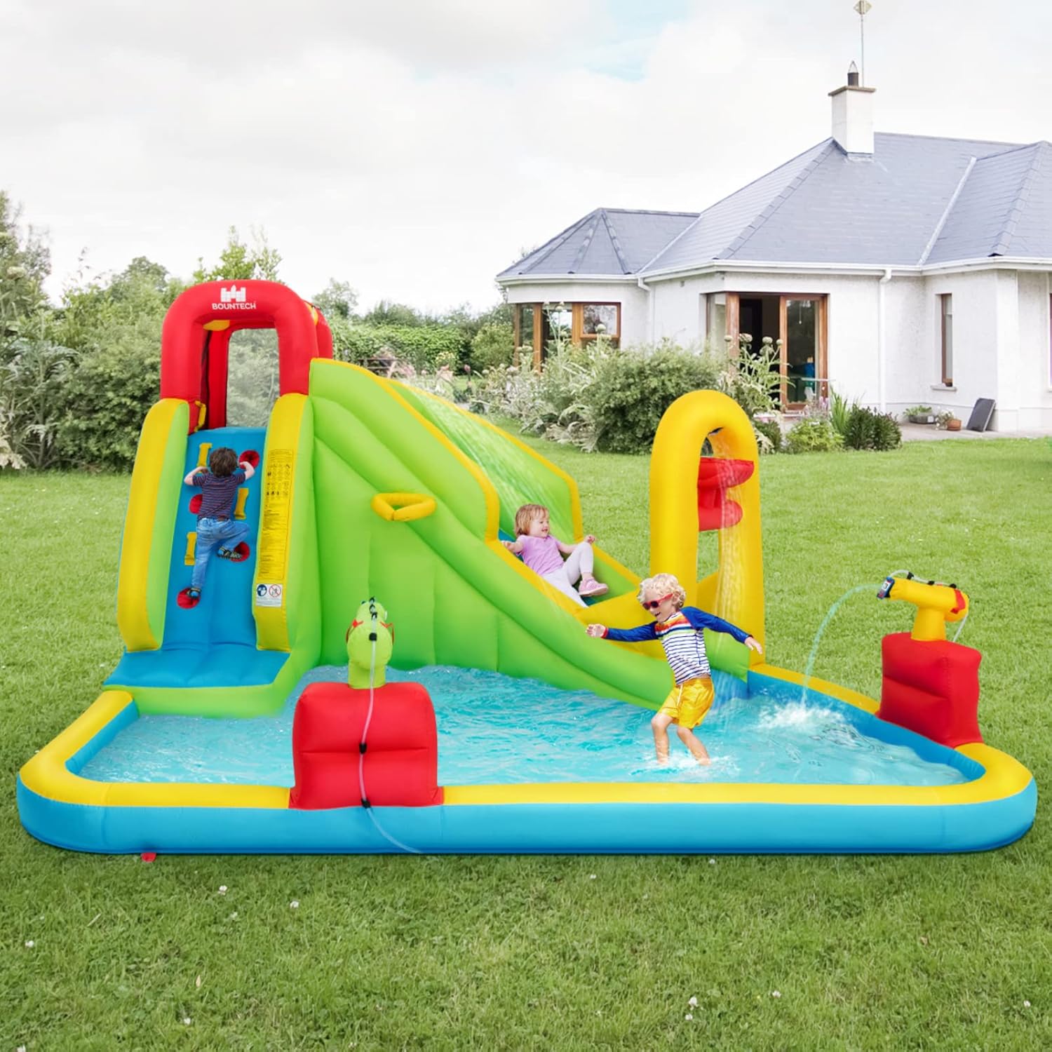 Parc aquatique gonflable géant - Kids Outdoor Water Park avis et prix