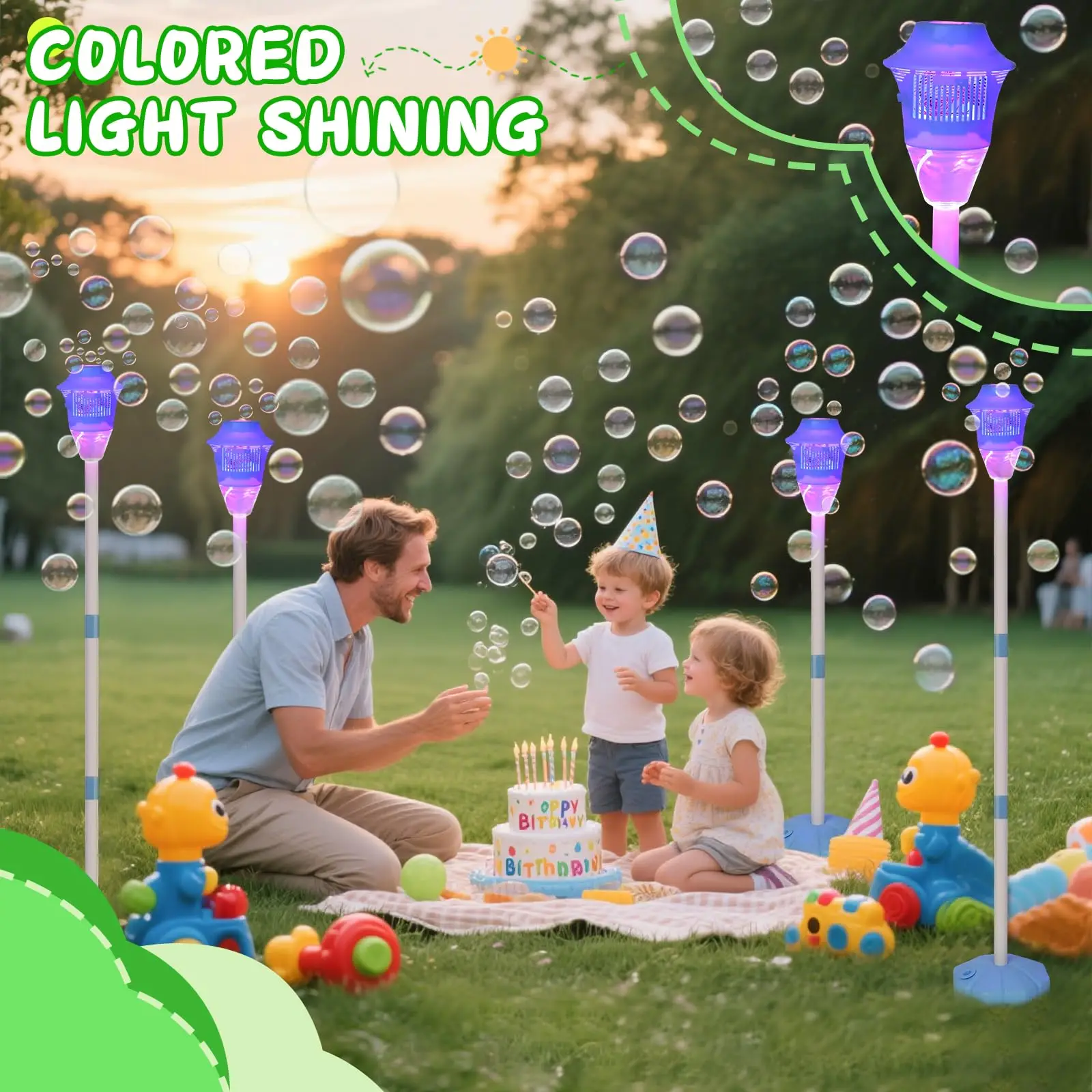 Machine à bulles sur support a - Bubble Sword Wand avis et prix