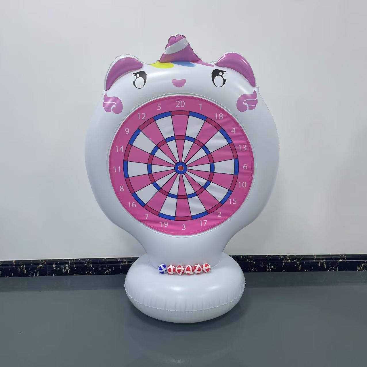 Jeu de lancer licorne gonflabl - Outdoor Toys For Kids avis et prix