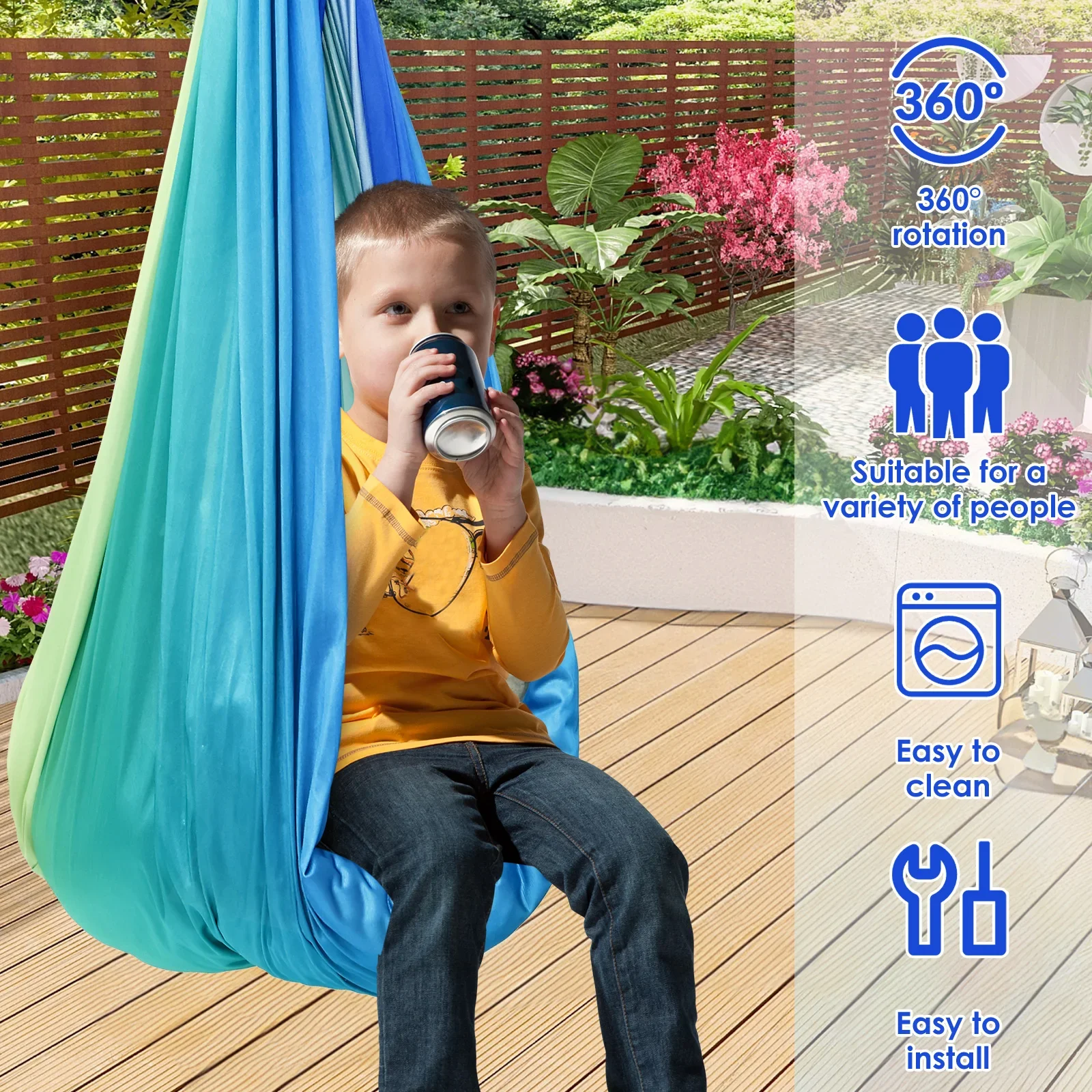 Balançoire sensorielle confort - Kids Outdoor Furniture avis et prix