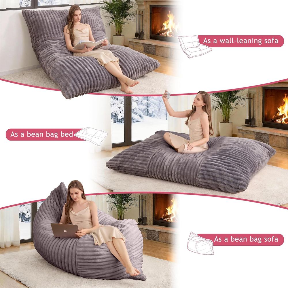 Fauteuil pouf en mousse à mémo - Kids Outdoor Bean Bag Chair avis et prix